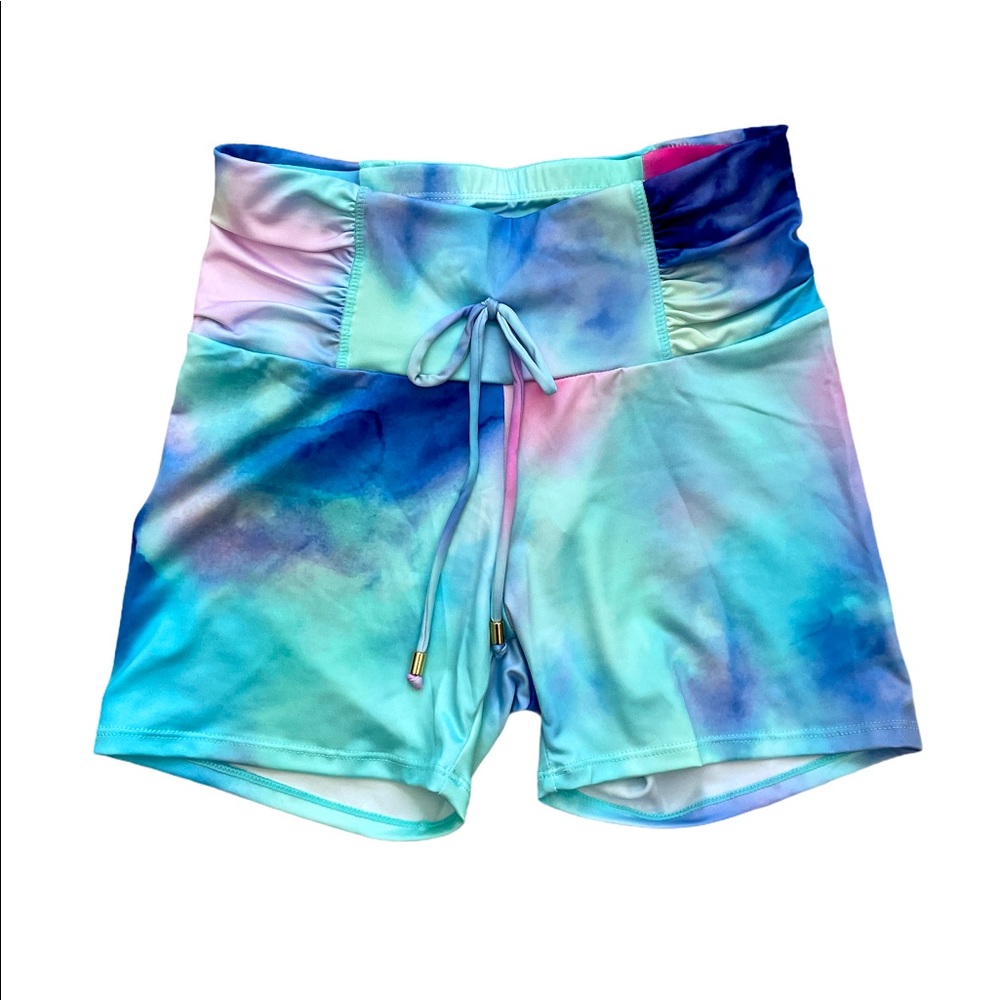 Tie dye shorts